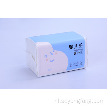 Baby Tissue Facial Sanitair Papier met Mooi Blauw Pakket